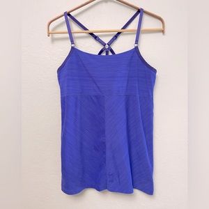 Marmot Workout Tank Top, Blue Sz M